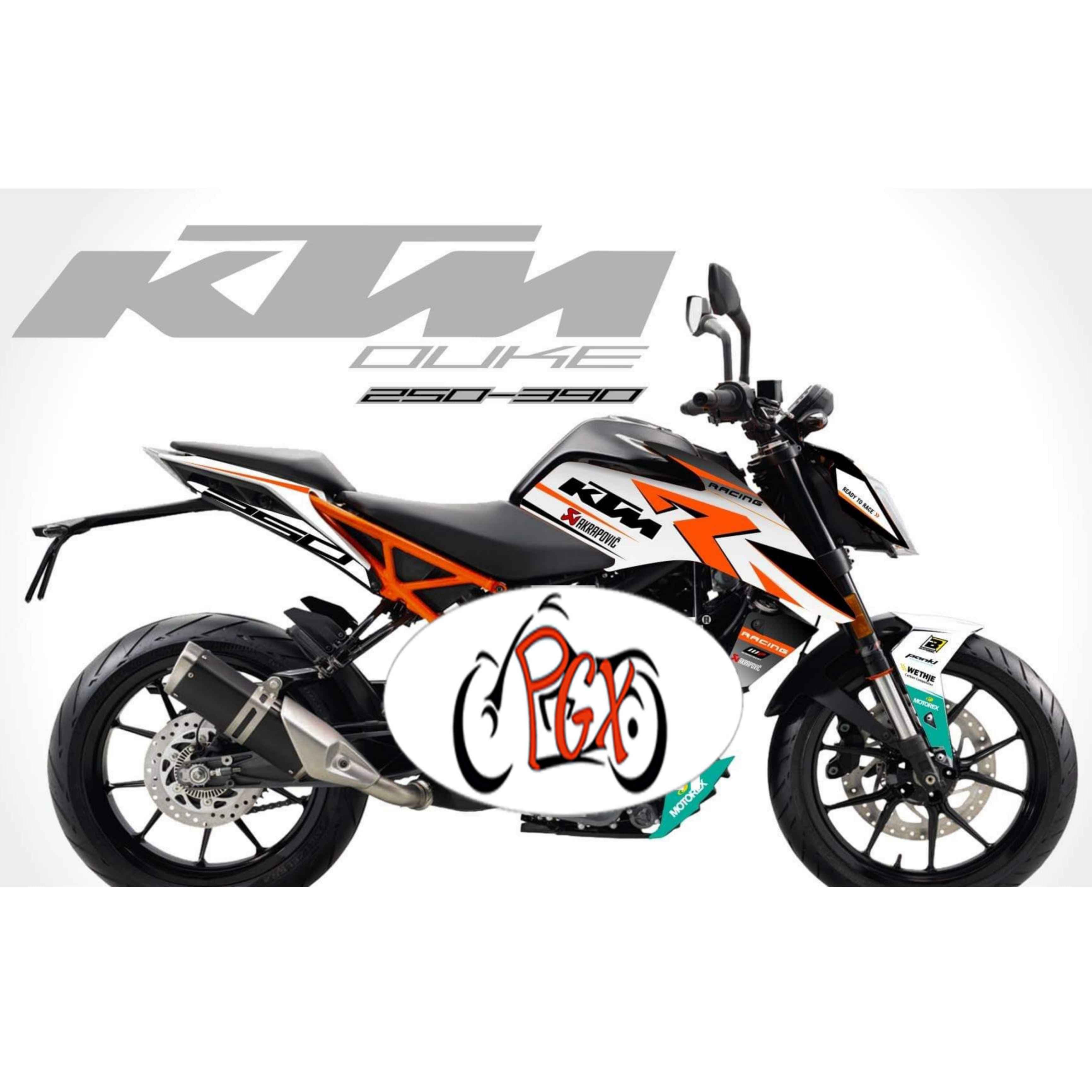 FULL BODY DECALS FOR KTM DUKE 250/390