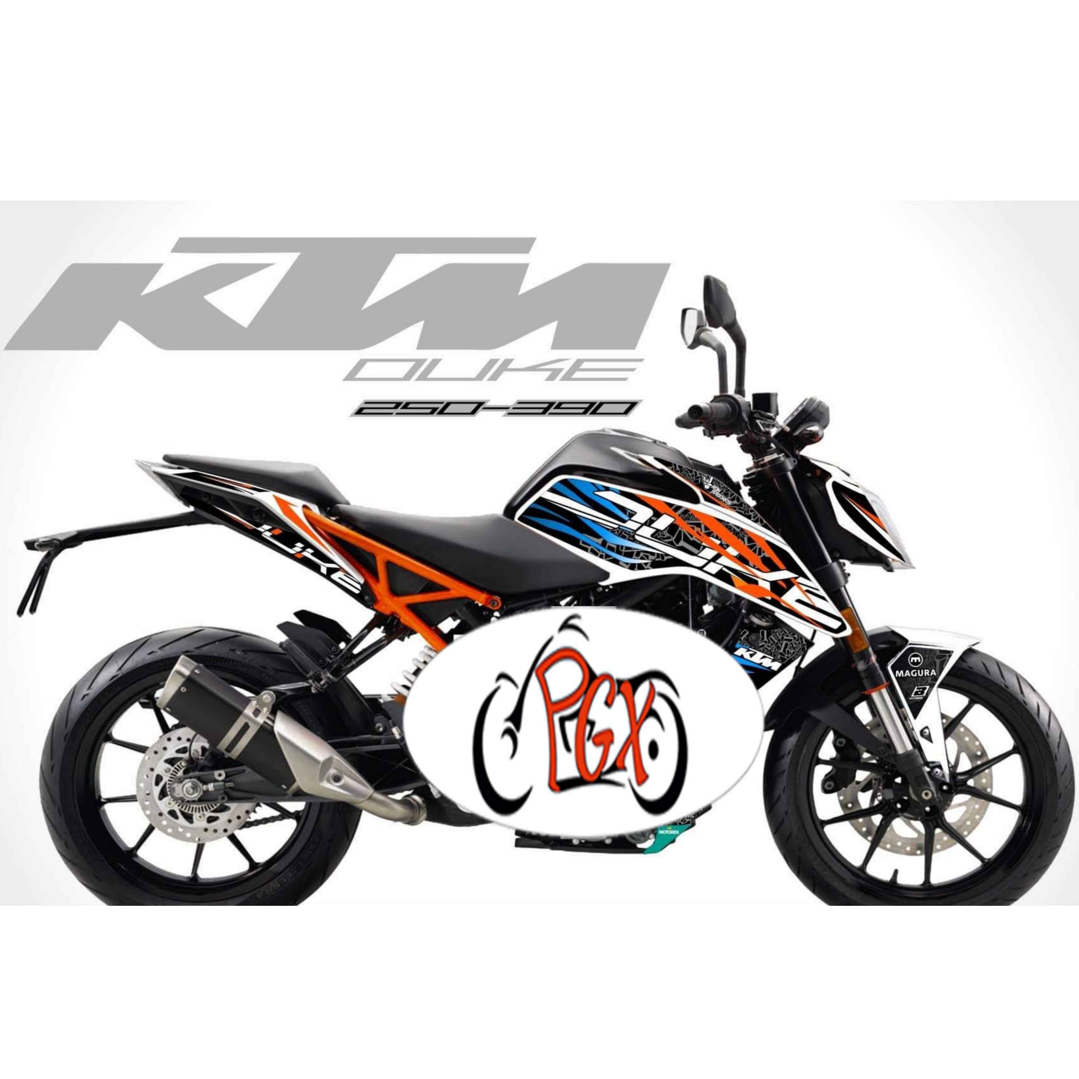 FULL BODY DECALS FOR KTM DUKE 250/390