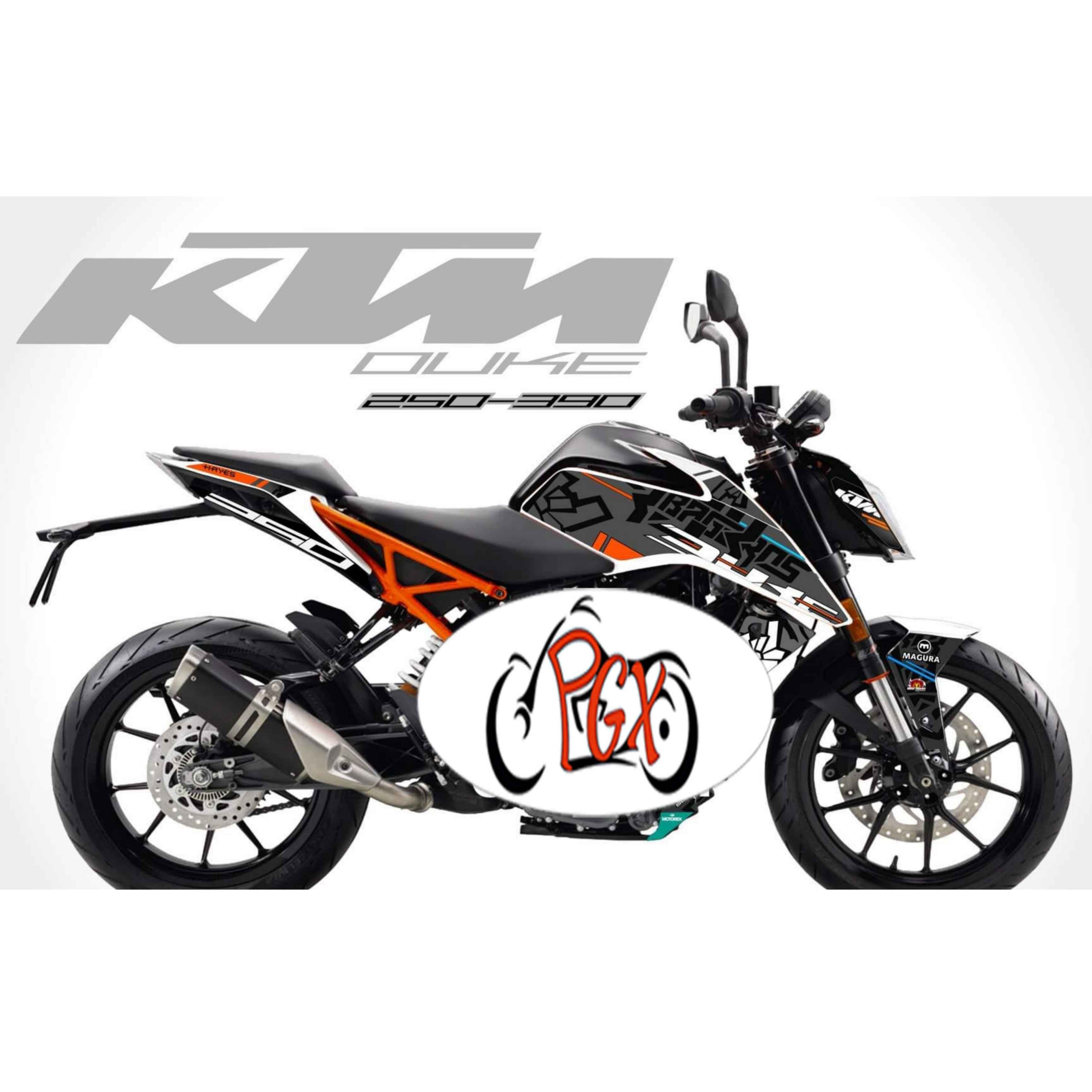 FULL BODY DECALS FOR KTM DUKE 250/390