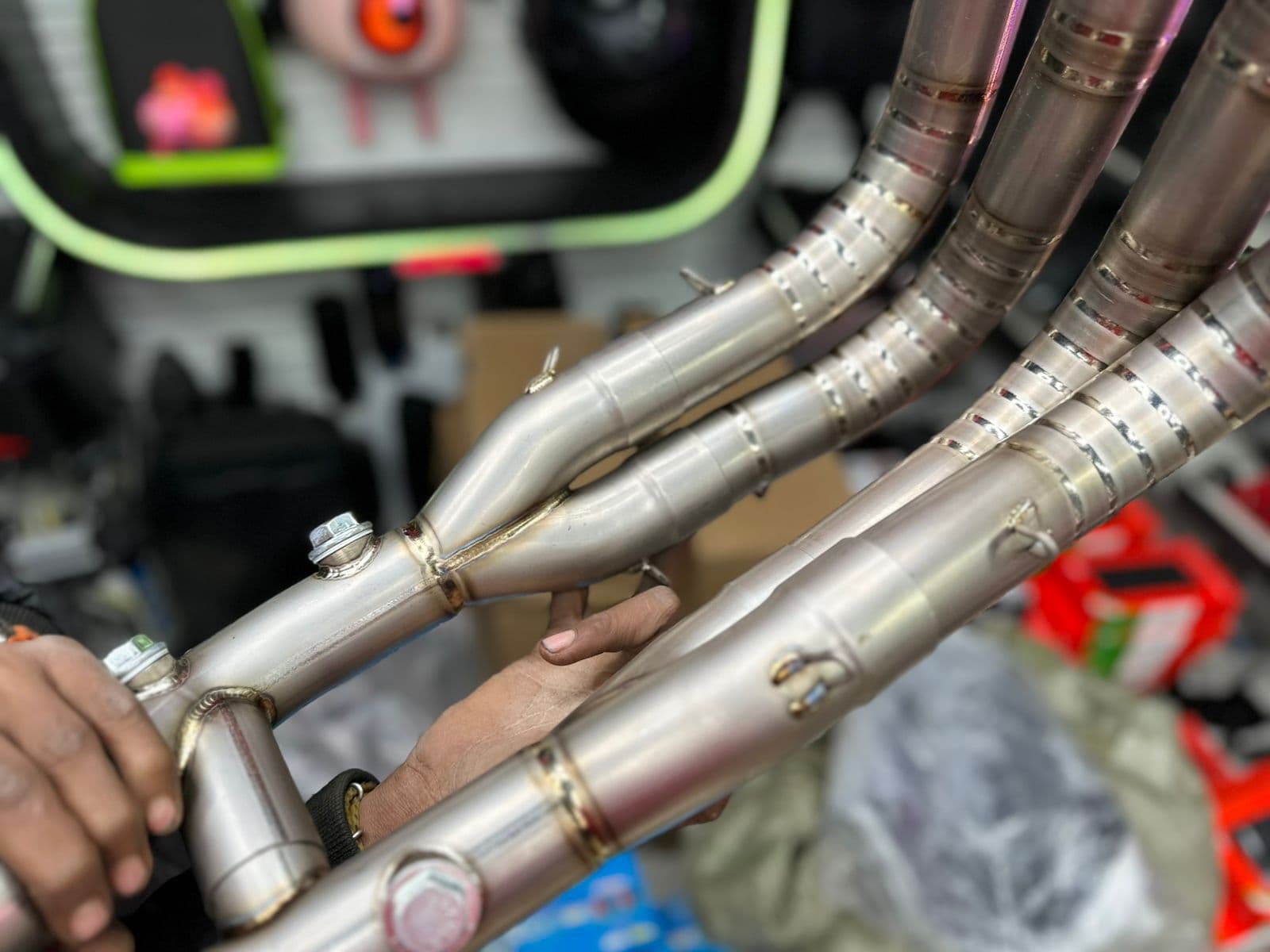 Full system Titanium headers for BMW S1000RR 21-24+