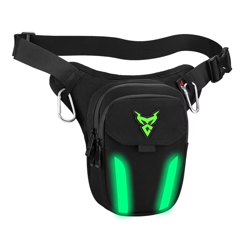 Motocentric LED thigh bag Drop Leg Side Bag Motorcycle Riding Bag Outdoor Casual Waist Bag