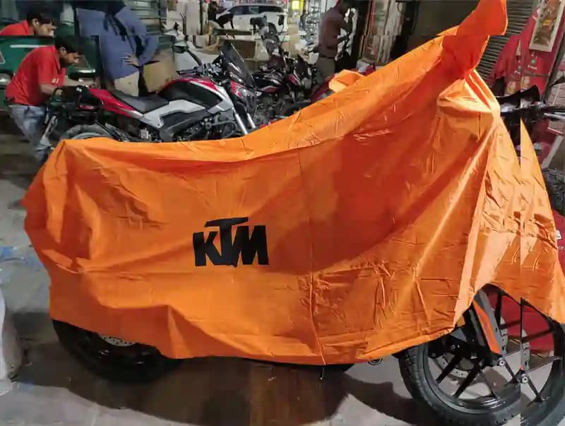 Bike Full Body Cover Orange 