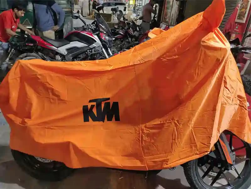 Bike Full Body Cover Orange 