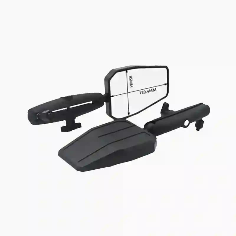 Foldable Rearview Mirror, Motorcycle, Handlebar, 360 Degree Rotation, For All Bike & Motorcycles 