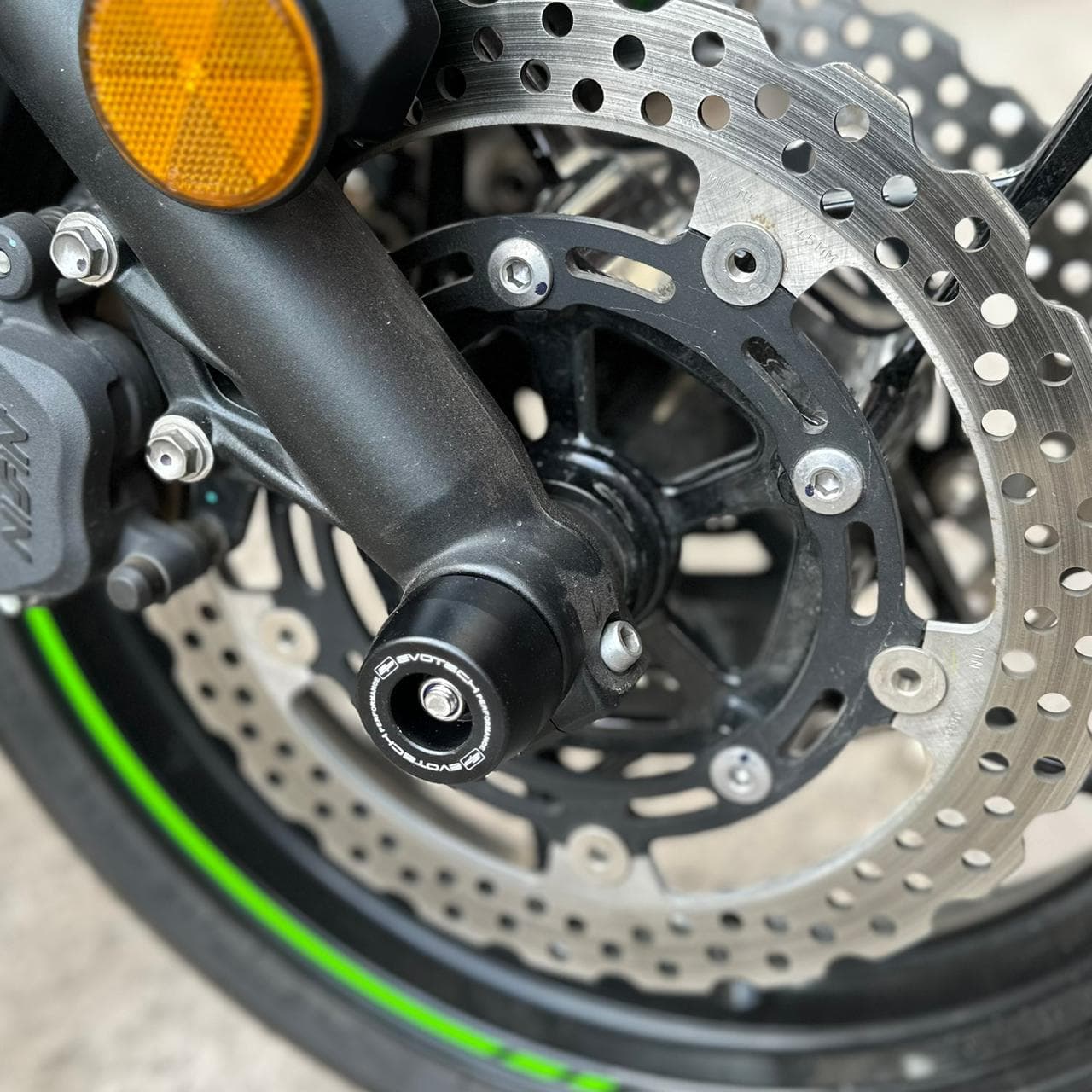 Front Fork Protector Evotech Replica for Kawasaki Z900 2018-2024