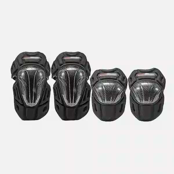 Knee Guard Carbon Padding Set of 4