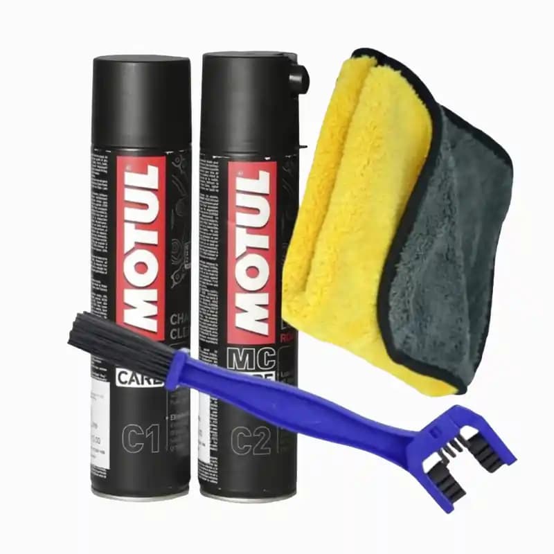 Motul C1 and C2 Chain lube and cleaner 400ml combo 