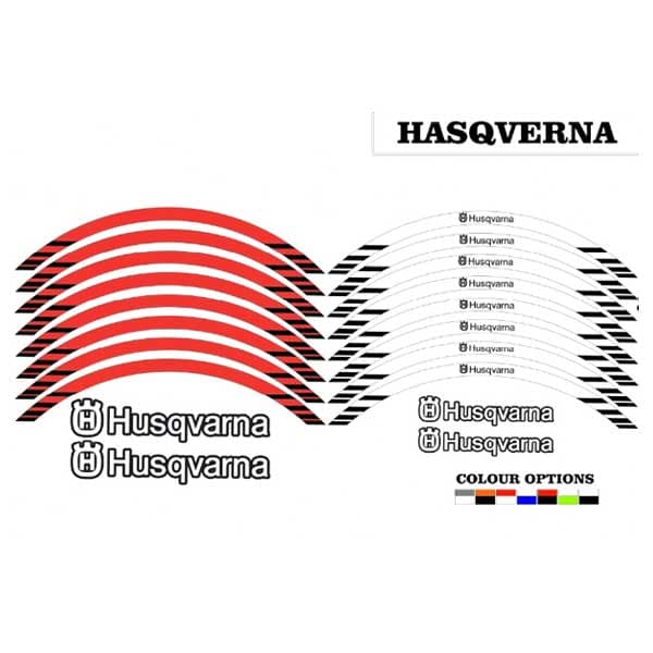 Rim Sticker for Husqvarna