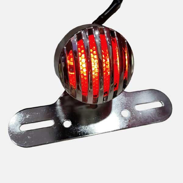 Tail Light Harley Style small Grill